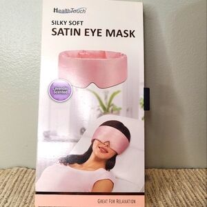 HealthTouch Pink Satin Eye Mask